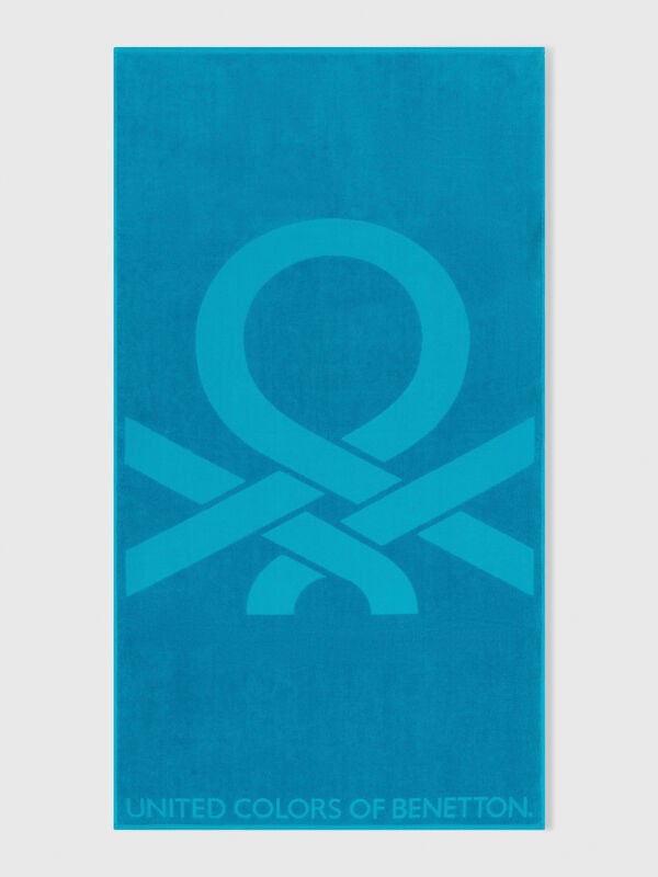 Jacquard beach towel