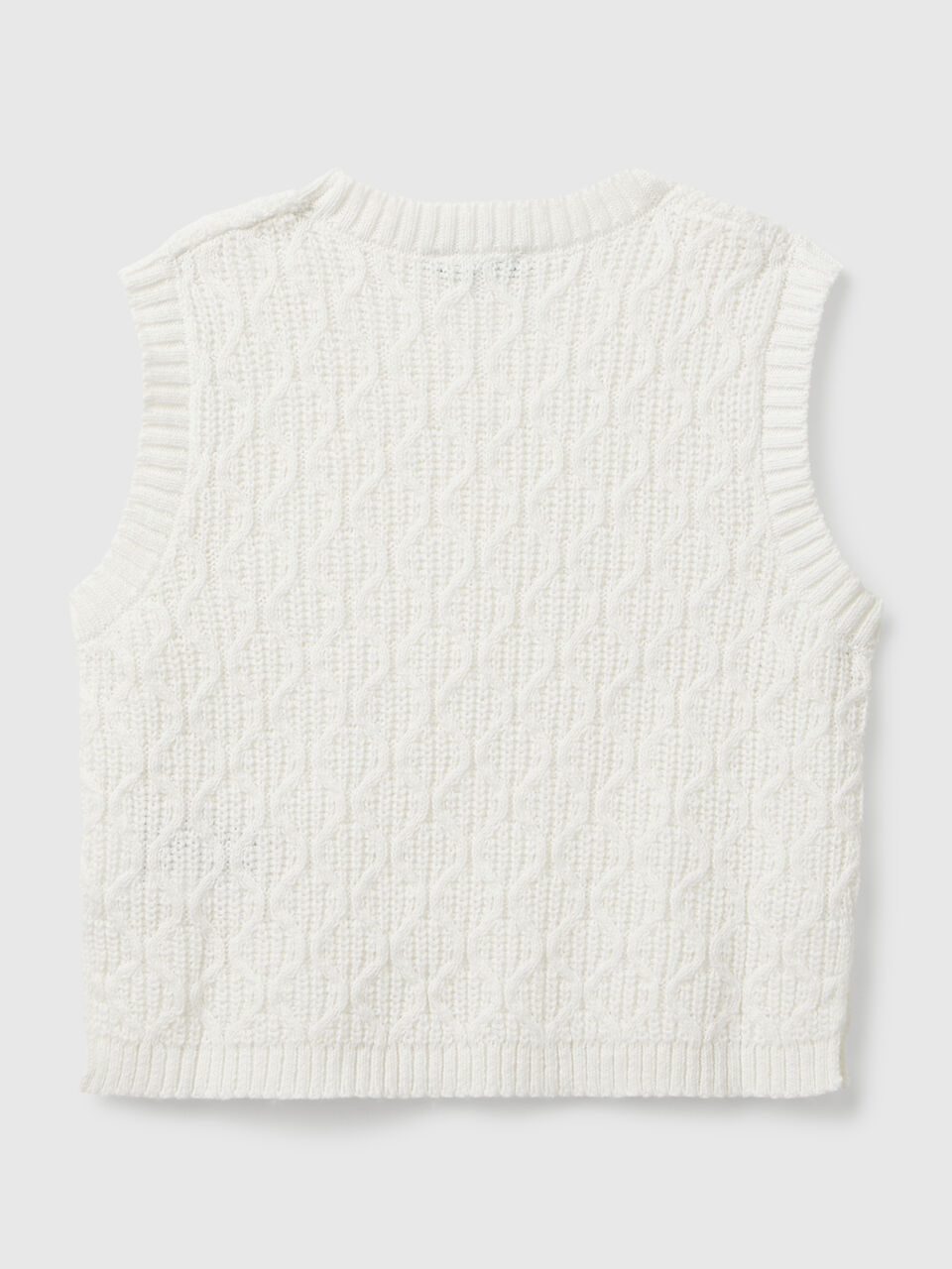 SLEEVELESS SWEATER Junior Girl image number null