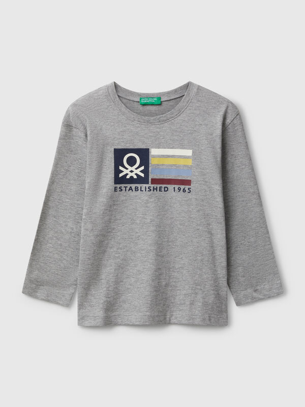 T-shirt with logo print Junior Boy