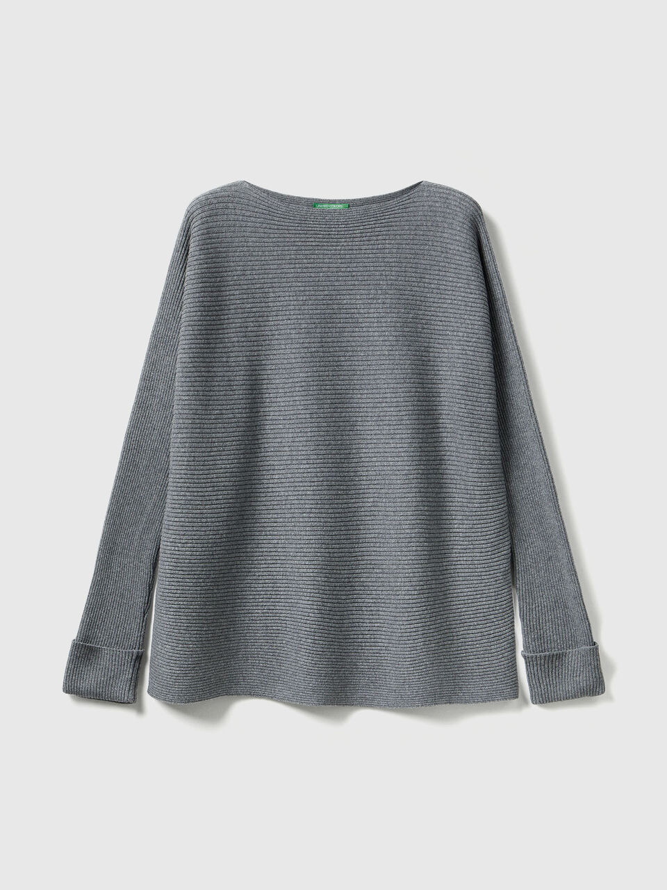 BOAT-NECK SWEAT.L/S Women image number 1