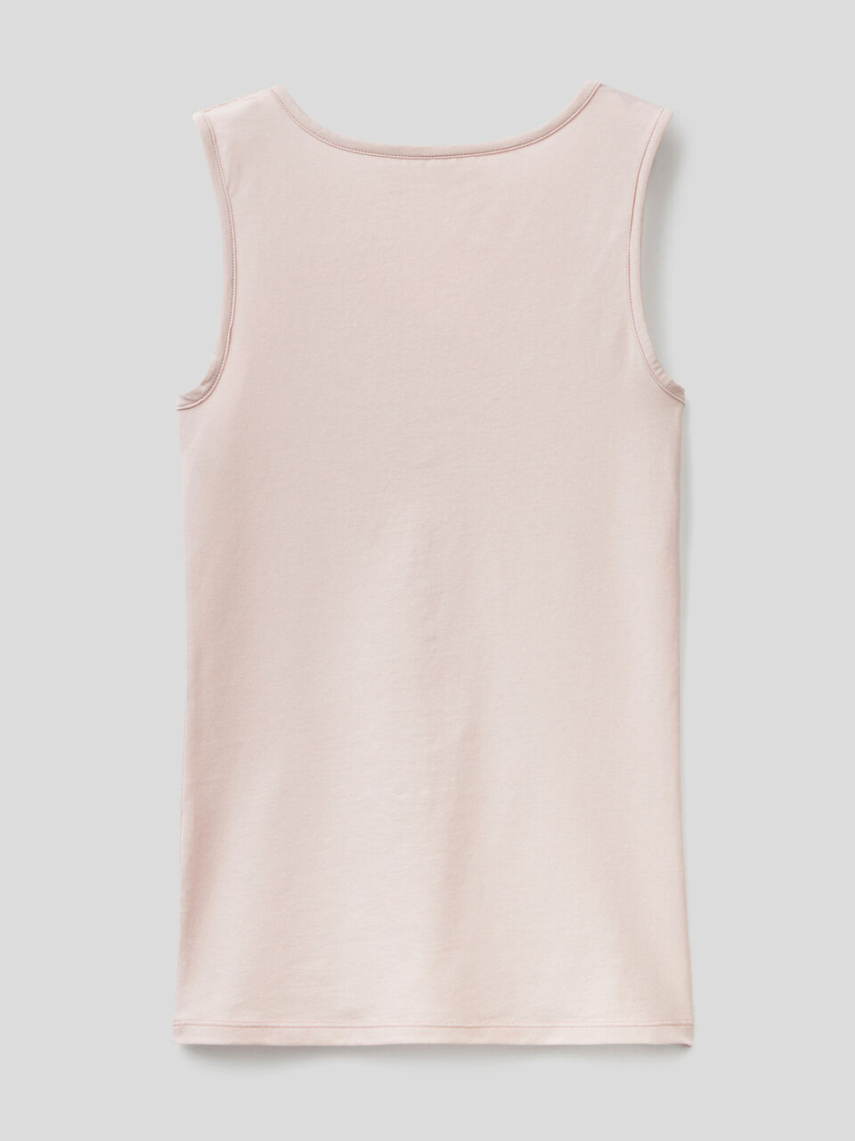 Super stretch tank top with lace image number 2