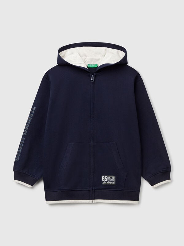 Sweatshirt with rubbery print Junior Boy