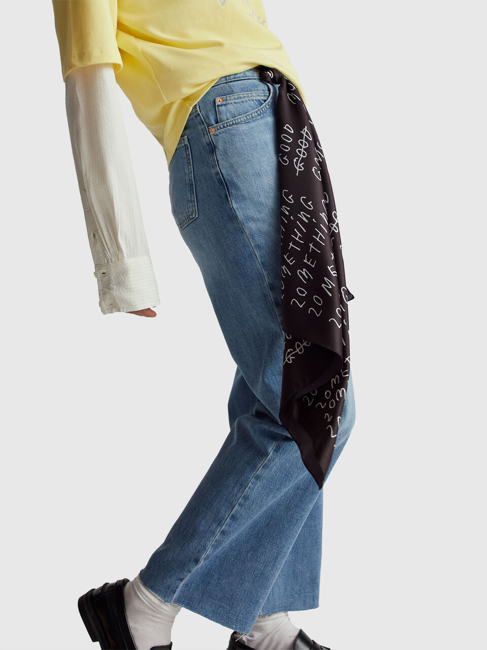 SQUARE SCARF Women image number null