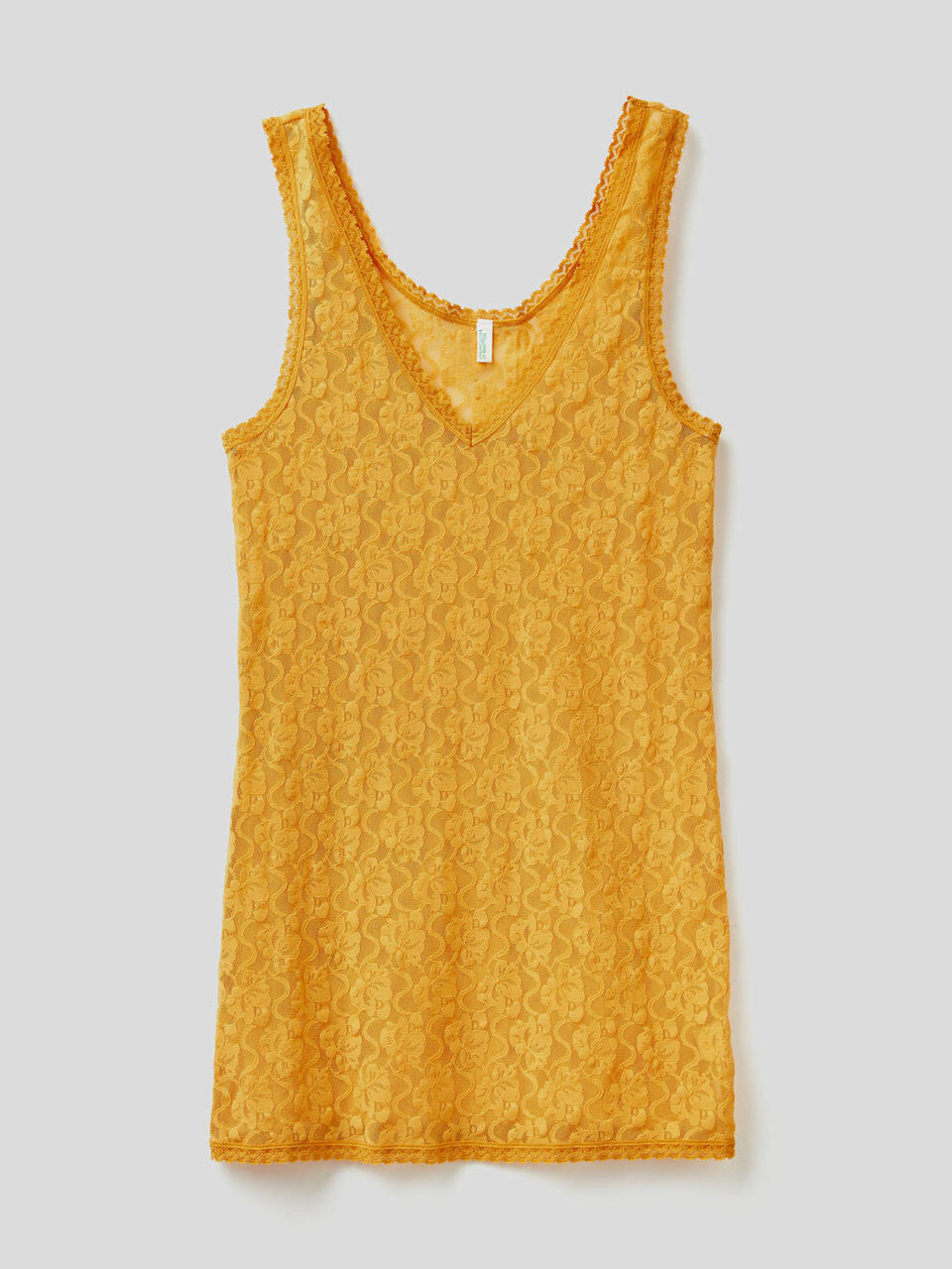 Stretch lace tank top image number 1