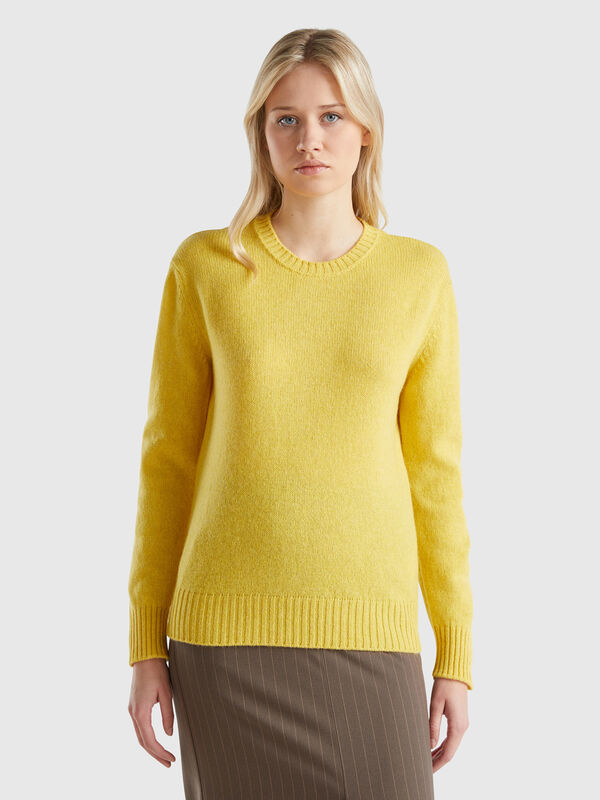 Sweater in pure Shetland wool Women