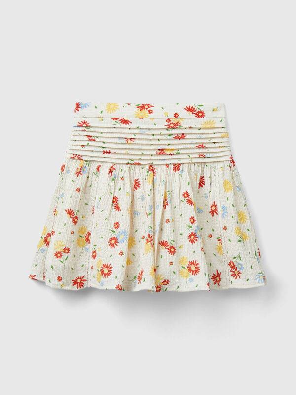 Lightweight floral skirt Junior Girl