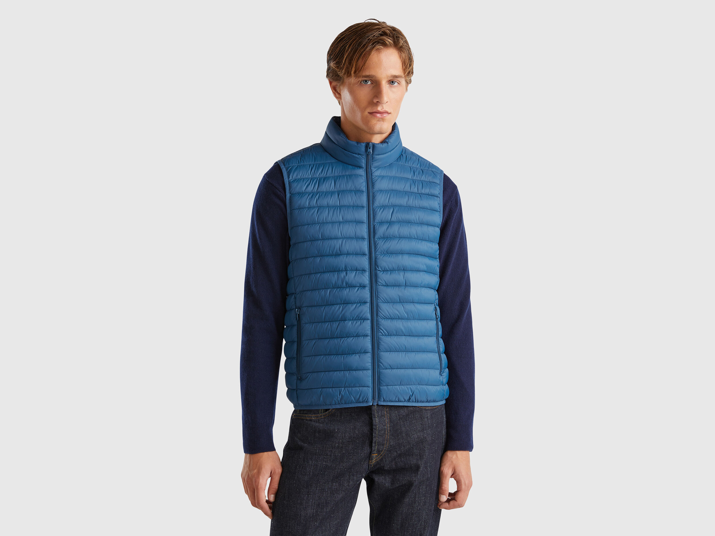 Men s Sleeveless Puffer Jackets New Collection Benetton