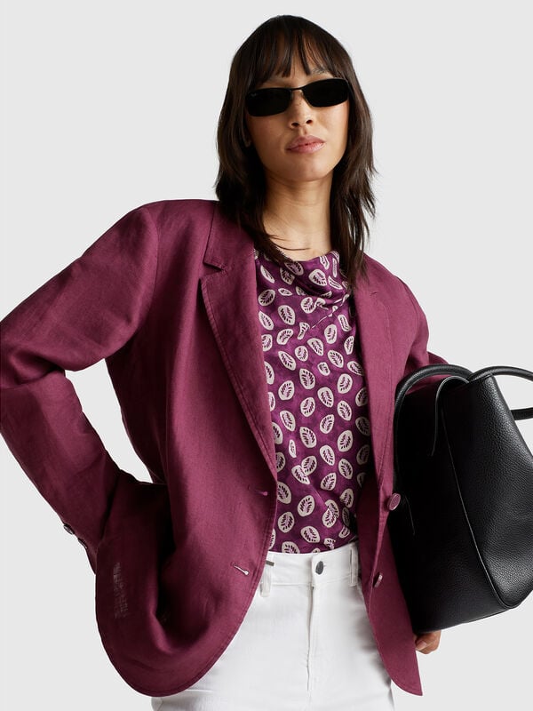 Top with bandana print Women