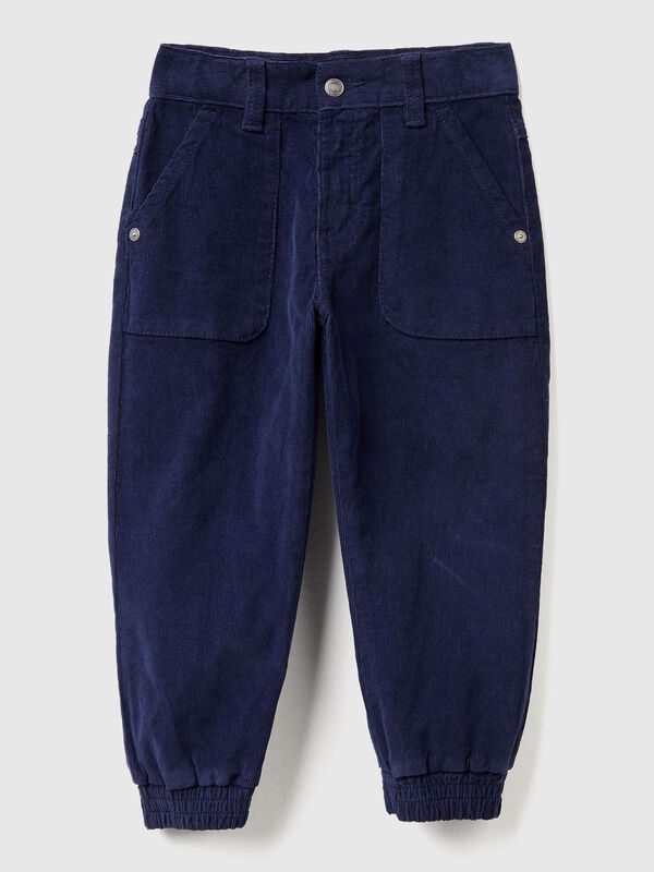 Stretch velvet trousers Junior Boy