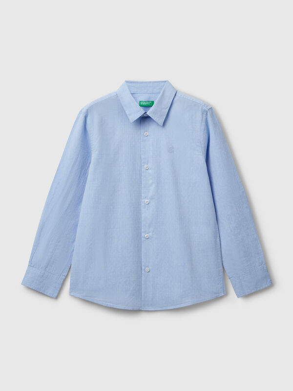 Classic shirt in pure cotton Junior Boy