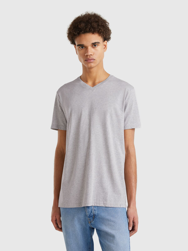 Long fiber cotton t-shirt Men
