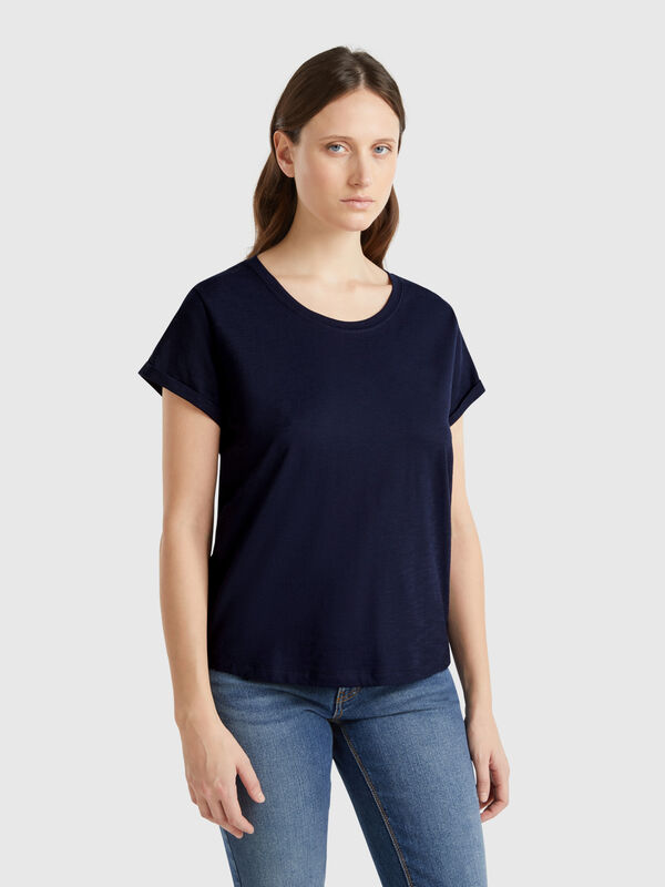 Short sleeve t-shirt lightweight cotton Women