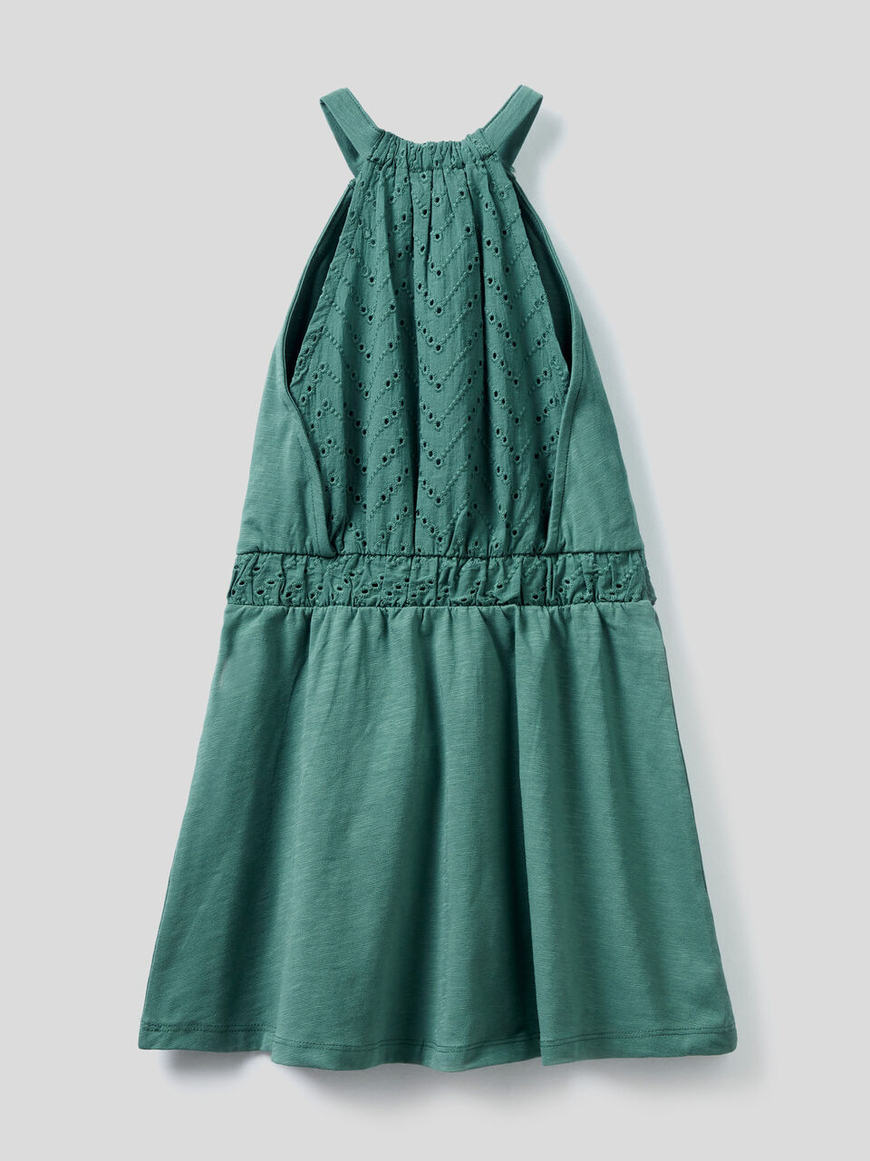 Dress with broderie anglaise details image number 2