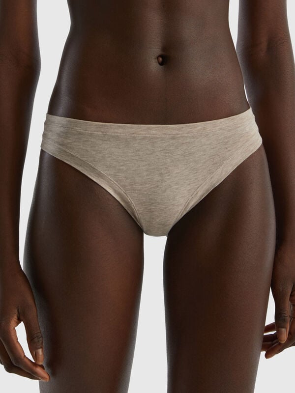 Brazilian underwear in super stretch organic cotton Women