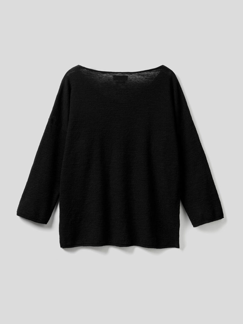Sweater with 3/4 sleeves image number null