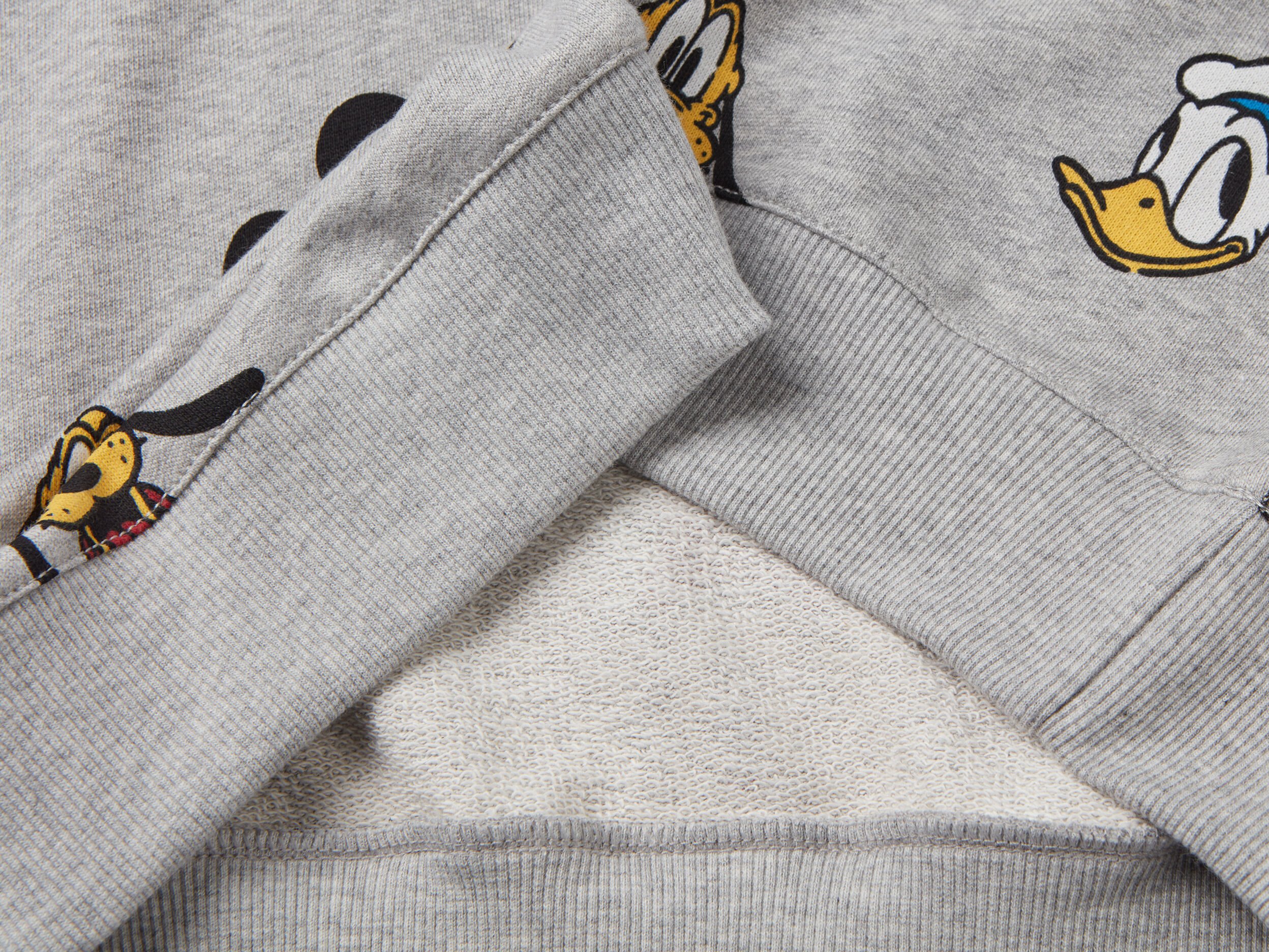 Disney grey mickey mouse sweatshirt top