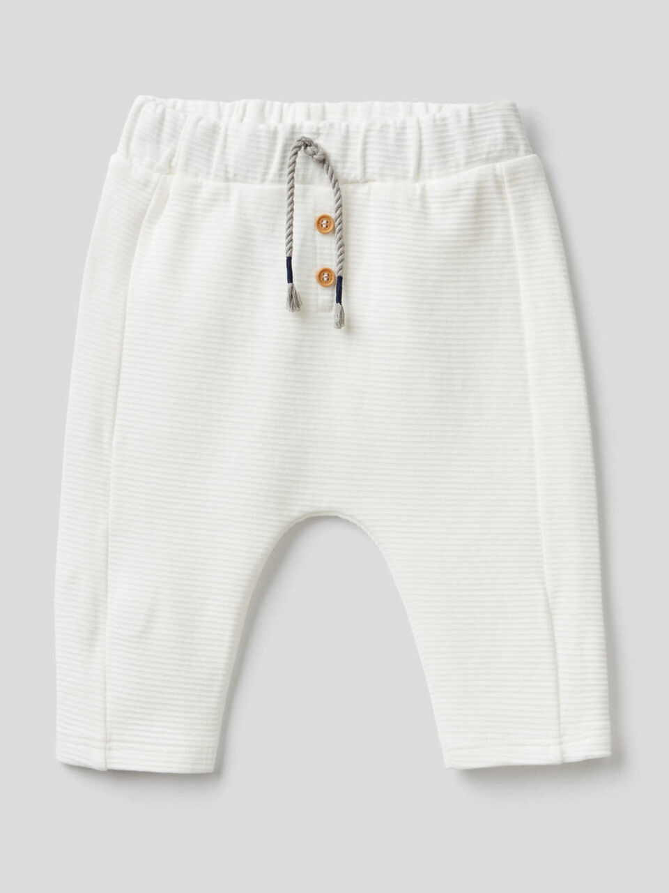 Trousers in stretch organic cotton image number 1