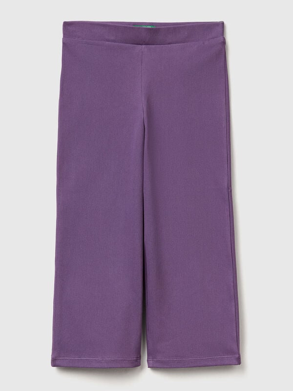Stretch cotton trousers Junior Girl