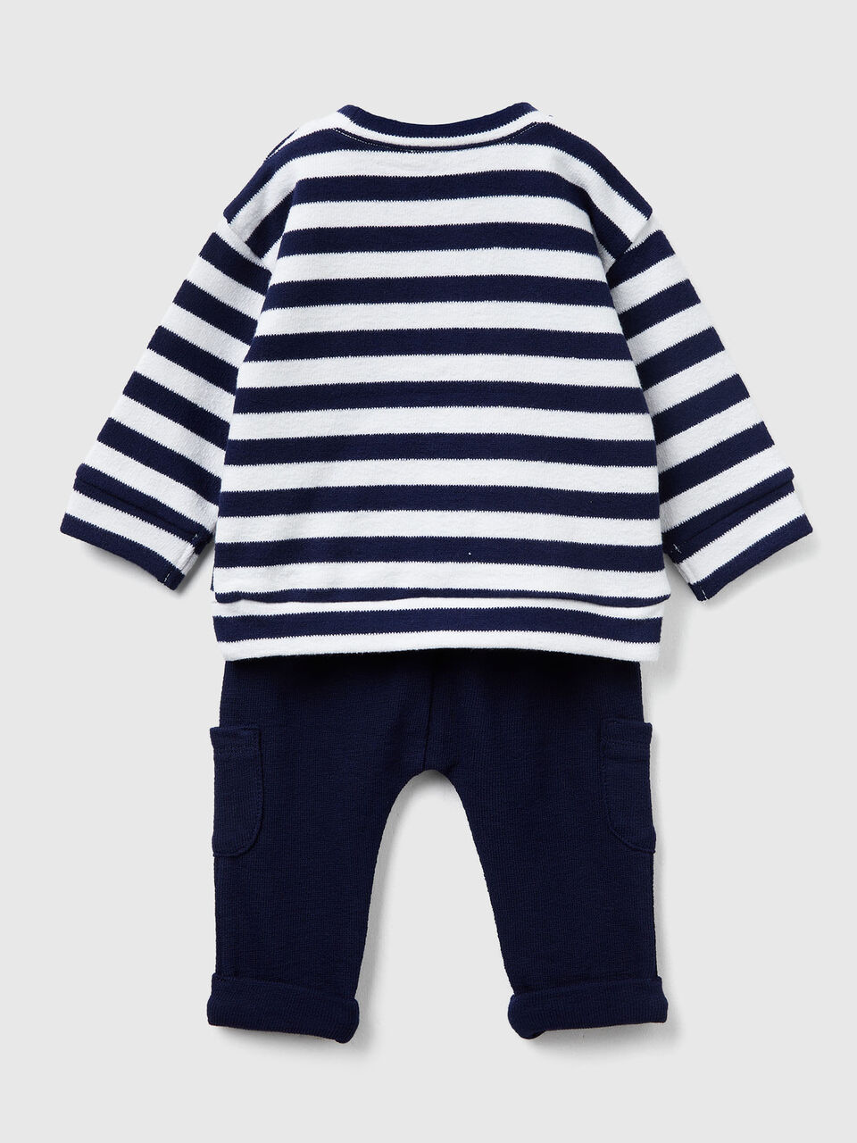 SET SWEATER+TROUSERS New Born (0-18 months) image number null