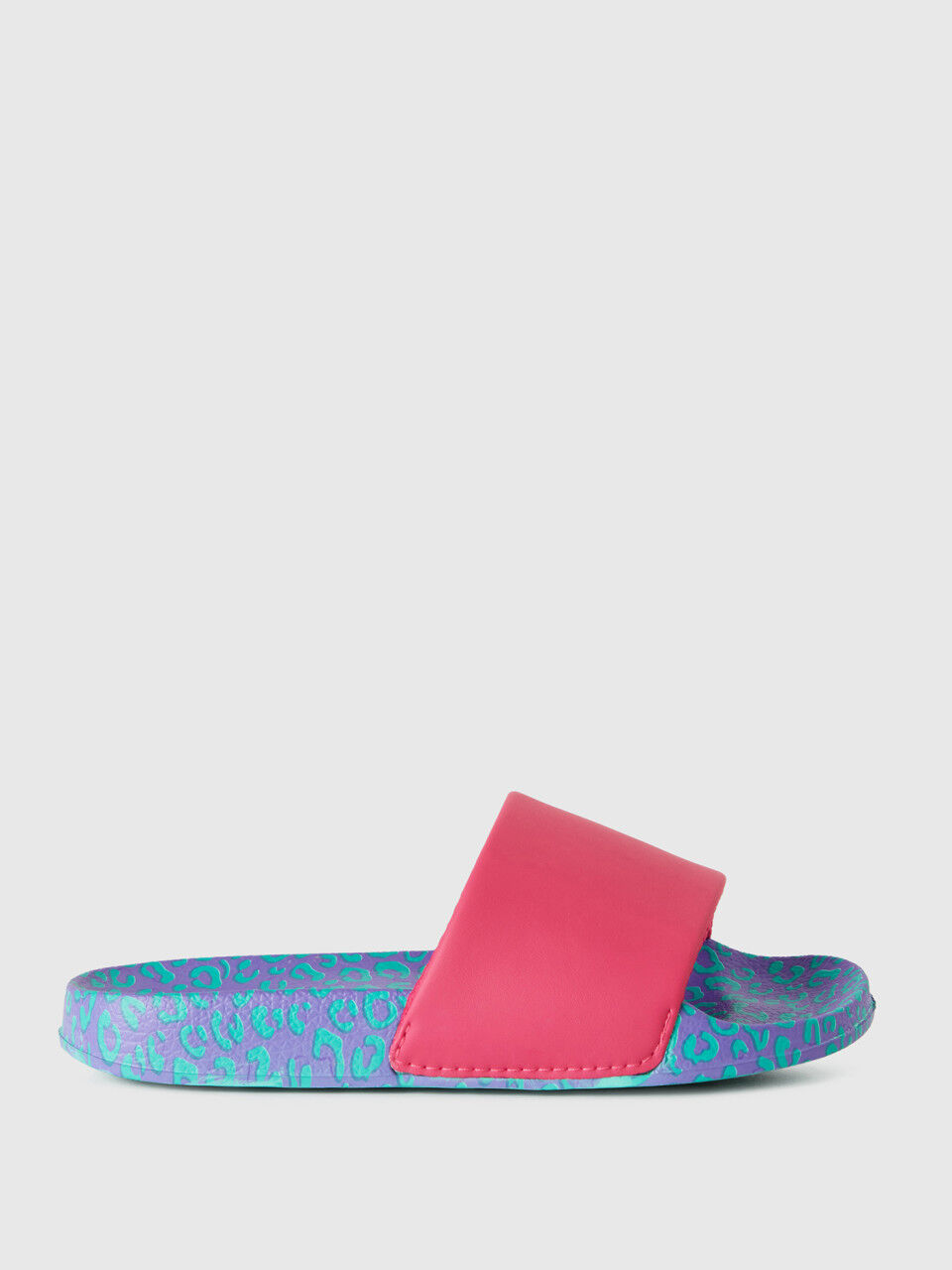 Animal print slippers