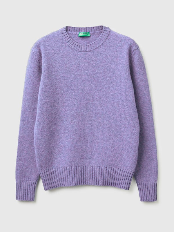 Sweater in pure Shetland wool Women