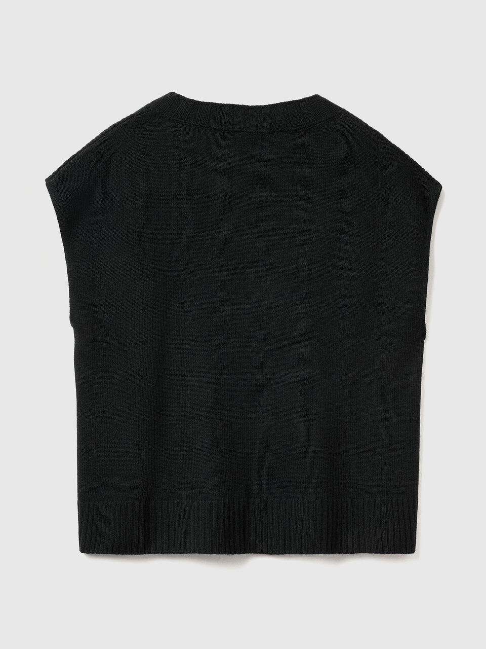 S/L V NECK SWEATER Women image number 2
