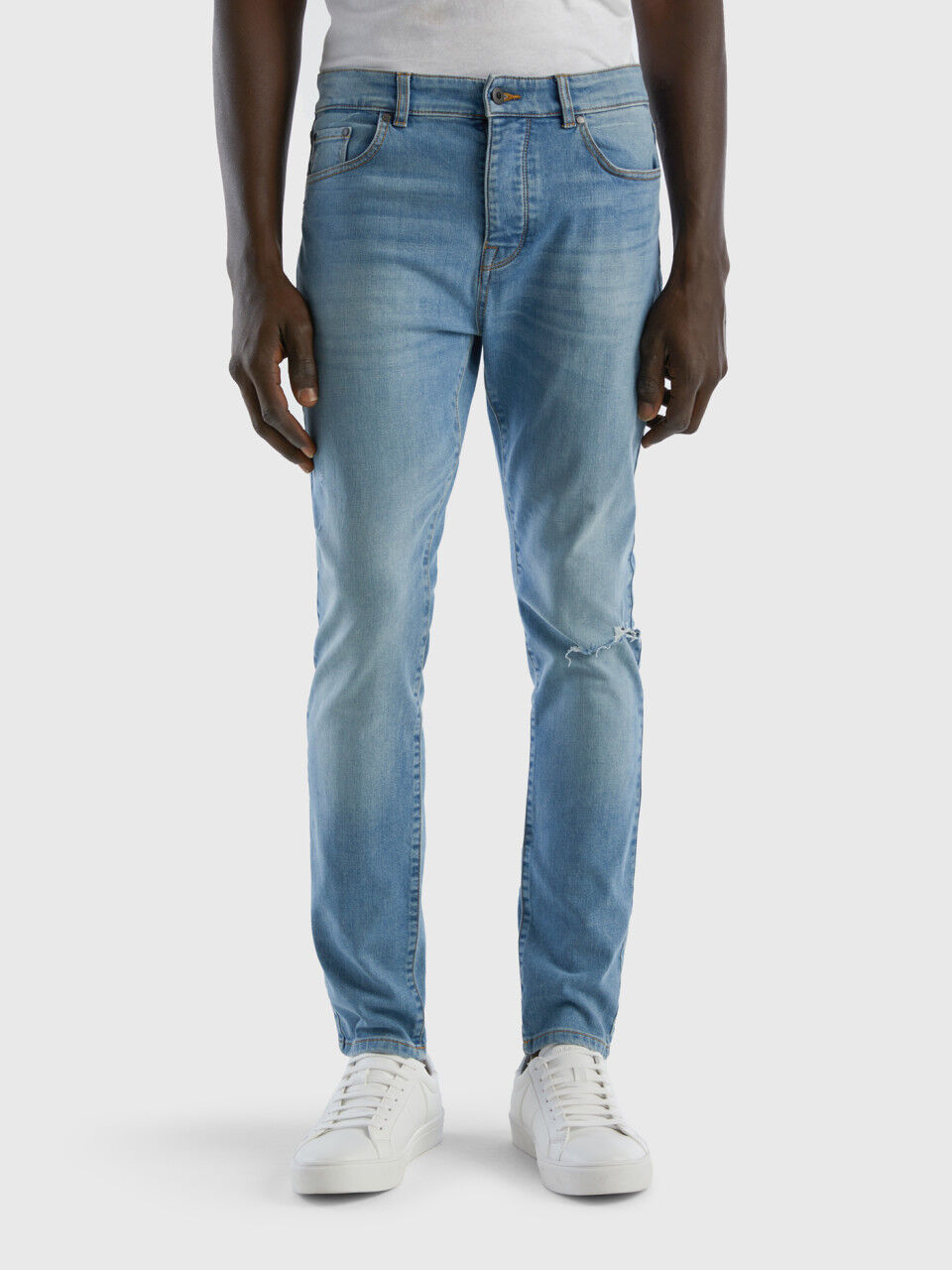 Skinny fit jeans Blue Benetton