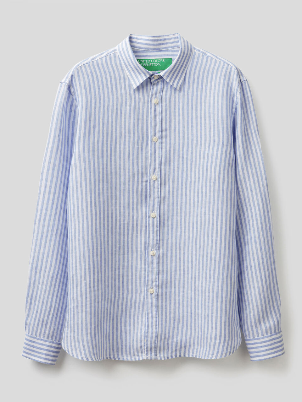 Shirt in pure linen image number 1