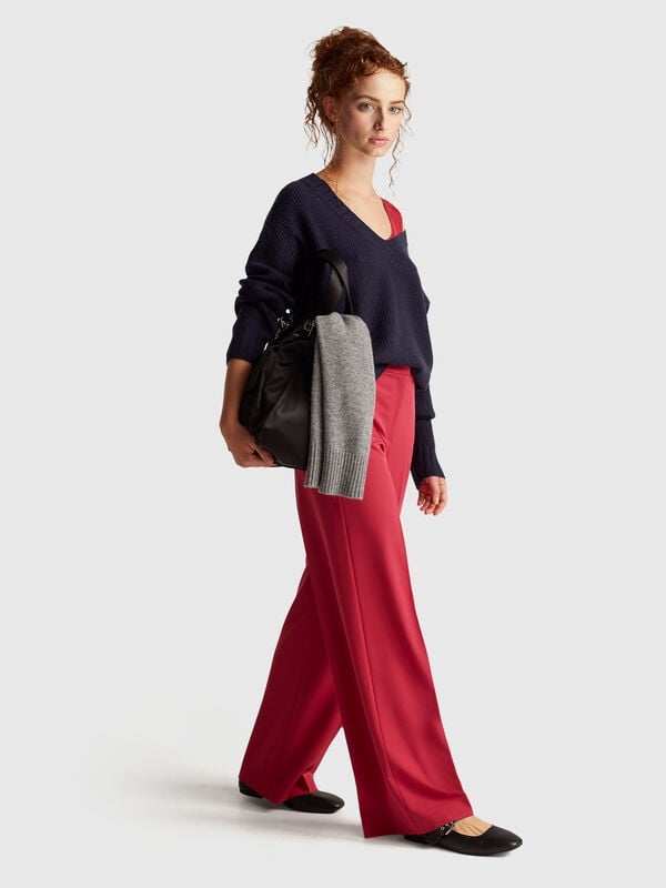 Wide flowy trousers Women