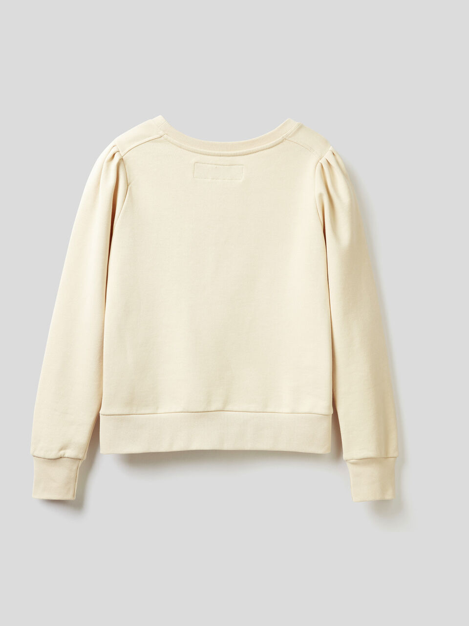 Sweatshirt in organic cotton with embroidery image number 2