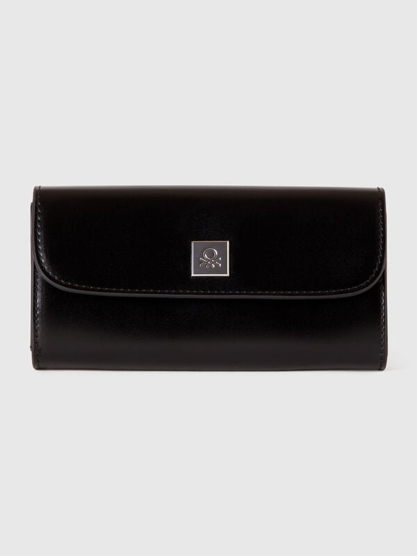 Big wallet in imitation leather Women
