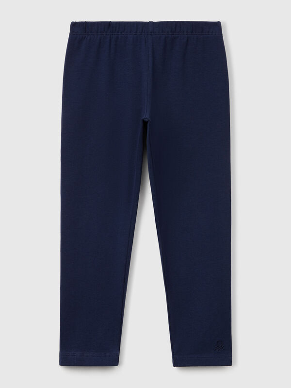 Stretch cotton leggings Junior Girl