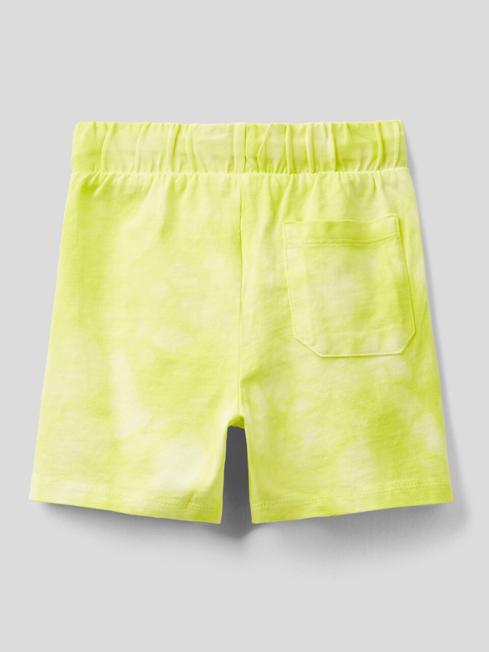 Tie-dye bermudas with drawstring image number 2