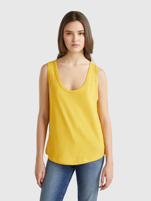 Tank top in lightweight cotton Women
