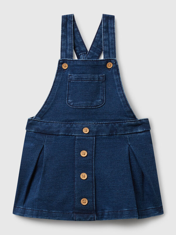 Denim dungaree skirt New Born (0-18 months)