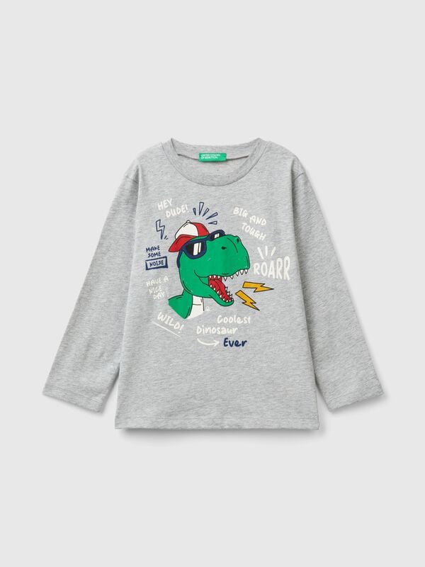 Regular fit t-shirt with print Junior Boy