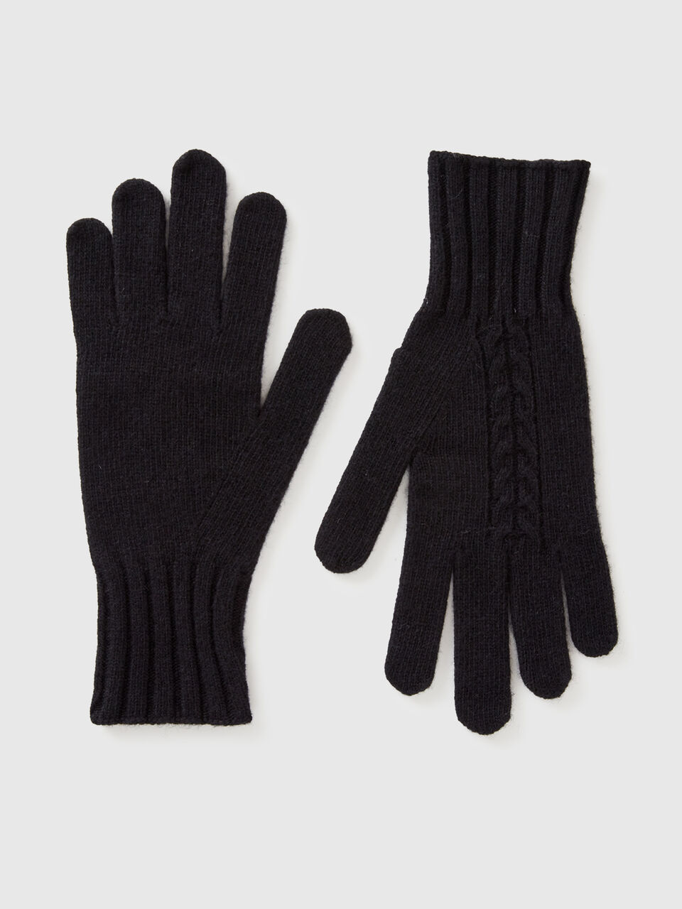 KNITTED GLOVES Women image number 1