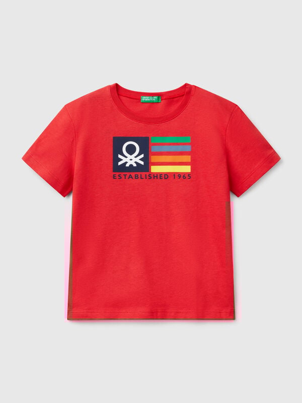 T-shirt with logo print Junior Boy