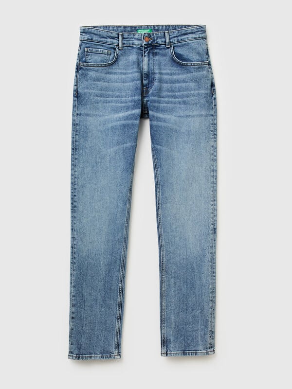 Stretch cotton jeans Men