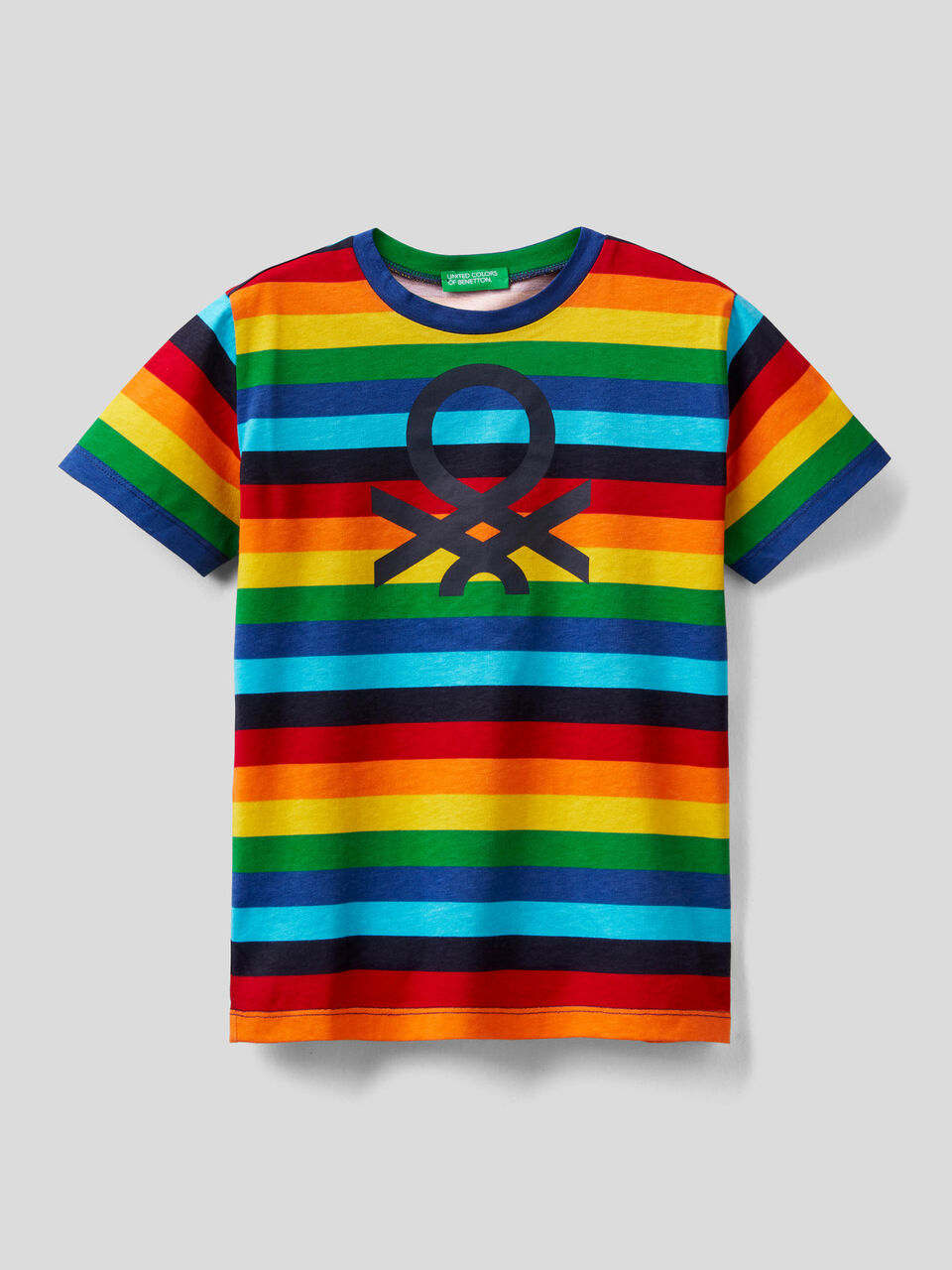 Short sleeve t-shirt with logo image number 1