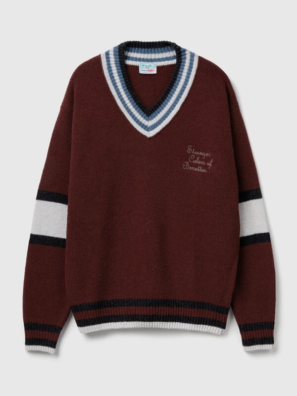 Stranger Things V-neck sweater Men