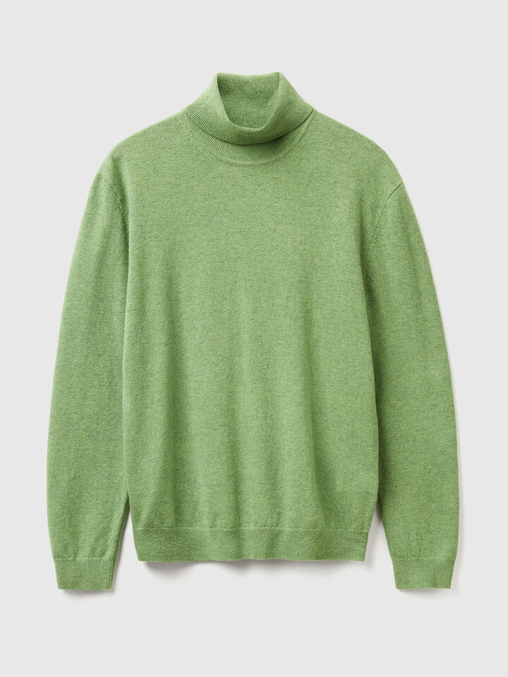 TURTLE NECK SWEATER Men image number 1