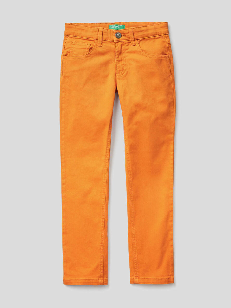 Five pocket slim fit trousers image number 1
