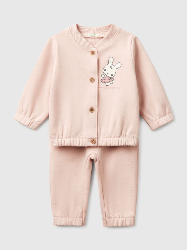 Sweatsuit in cotton New Born (0-18 months)