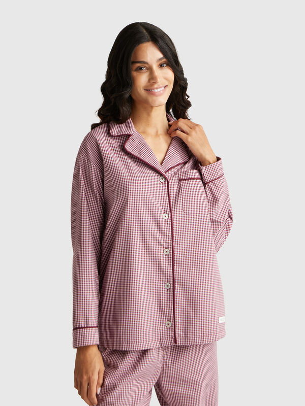 Check pyjama jacket Check pyjama jacket Women
