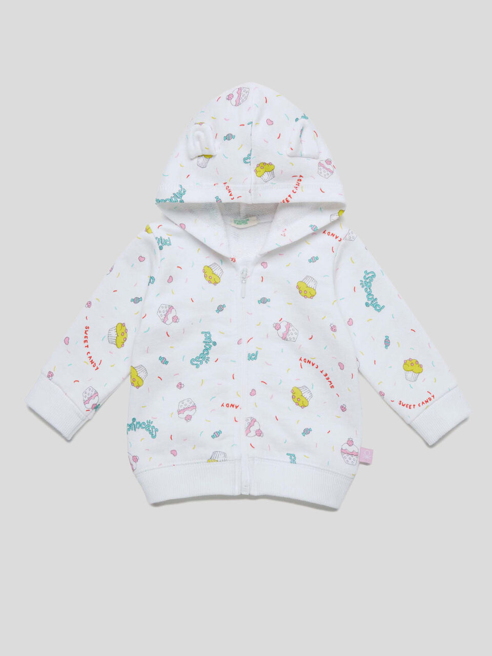 Hoodie with allover print image number 1