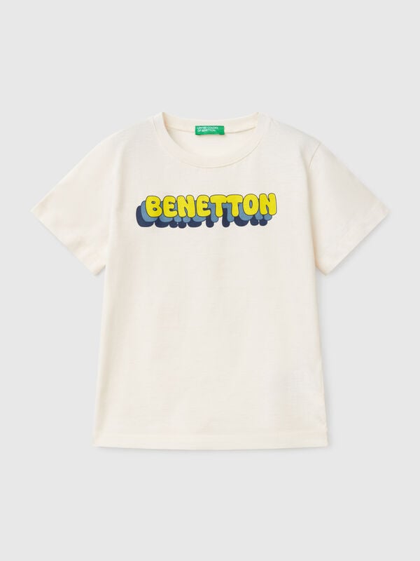 T-shirt with logo print Junior Boy