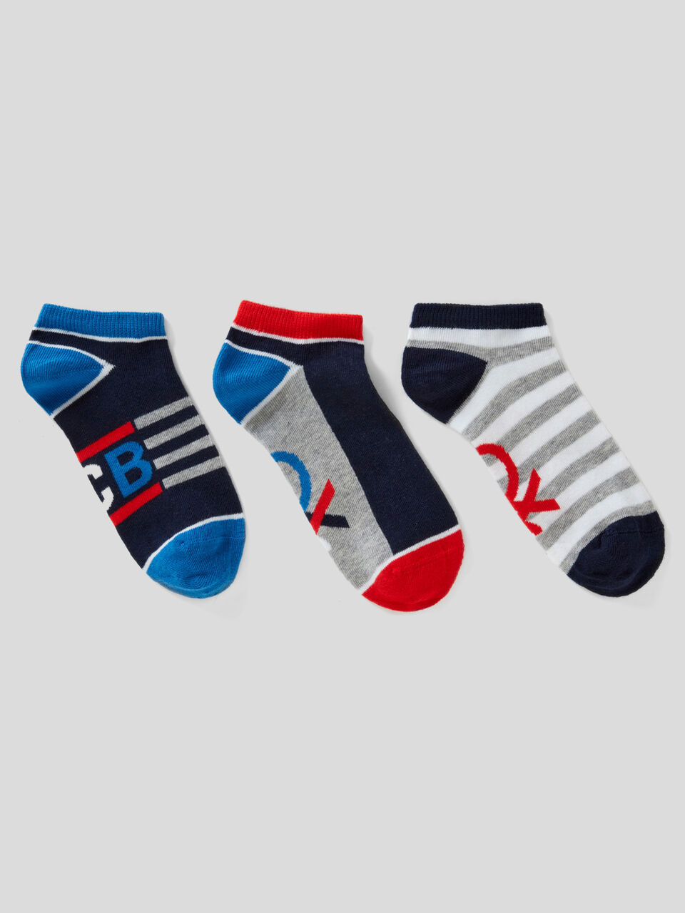 Set of three pairs of socks image number 1
