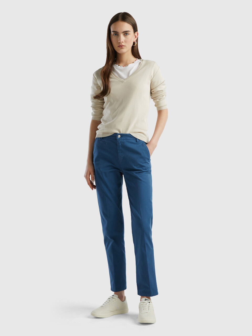 Women s Trousers New Collection 2024 Benetton
