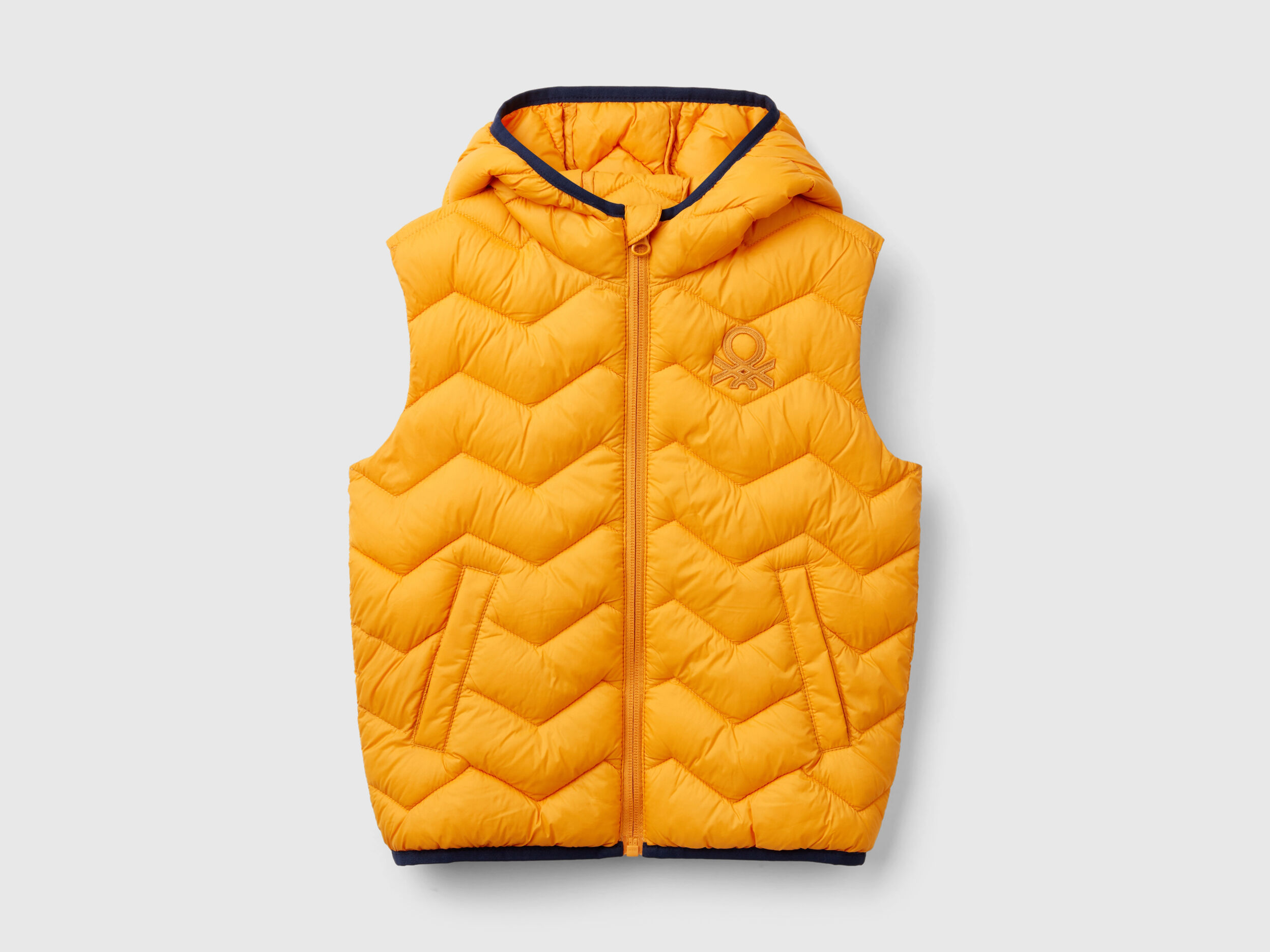 Benetton sleeveless jacket clearance